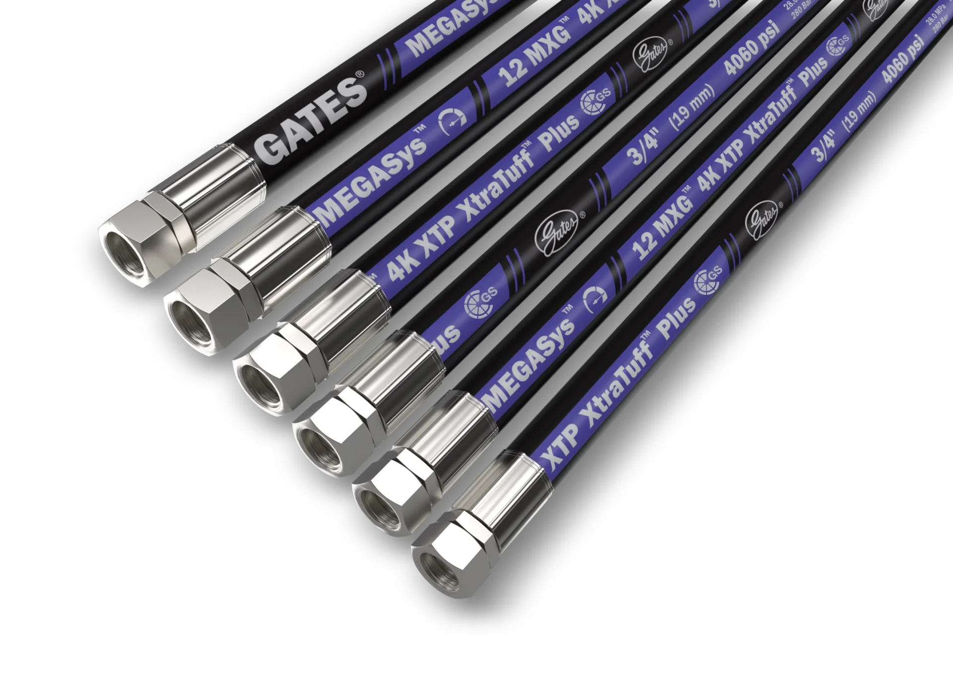 خرطوم هيدروليكي Gates MXG4K-XTP XtraTuff Xpiral (280 bar)