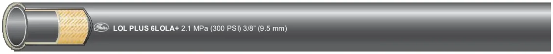 Gates Lock-On Plus Air and Water Hose (LOLA)