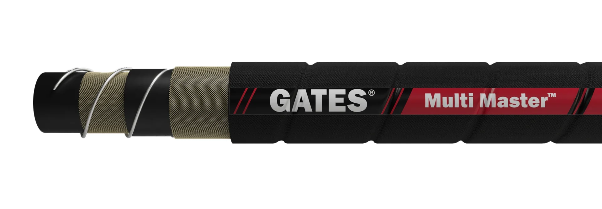 خرطوم هيدروليكي Gates Multi Master GMV حلزوني بأسلاك فولاذية (R4)